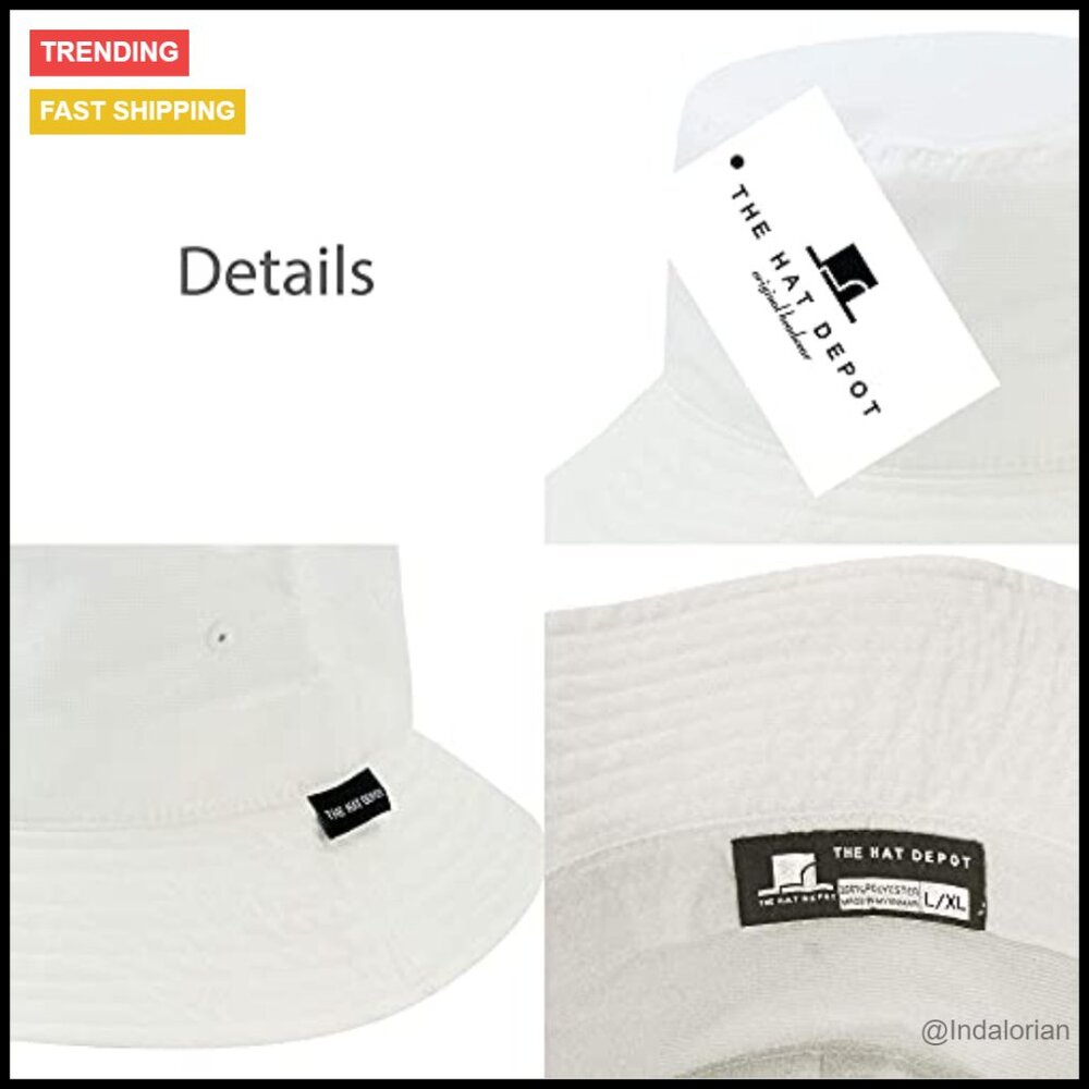 Lightweight Quick Dry Polyester Packable Bucket S… - image 5